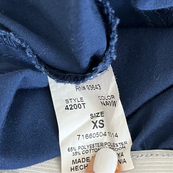 Cherokee Workwear Women's 4-Pocket Elastic Waist Utility Scrub Pants - Picture 3 of 4